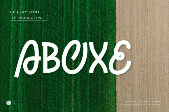 Aboxe: Your Go-To Font for Fun Summer Designs