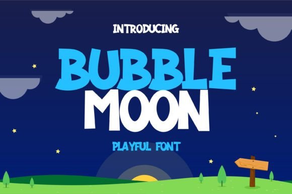 Bubble Moon: Whimsy Meets Wonder in Your Designs