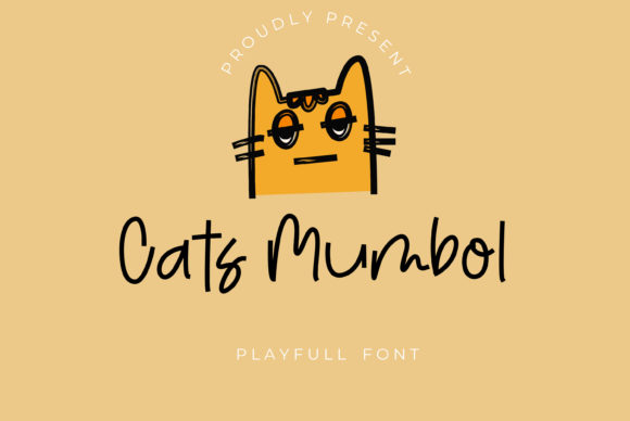 Cats Mumbol: A Trendy Display Font for Creative Projects