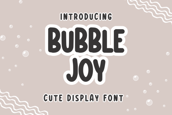 Discover Bubble Joy: A Delightful Font for Creative Projects
