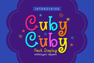 Discover Cuby Cuby: A Playful Display Typeface