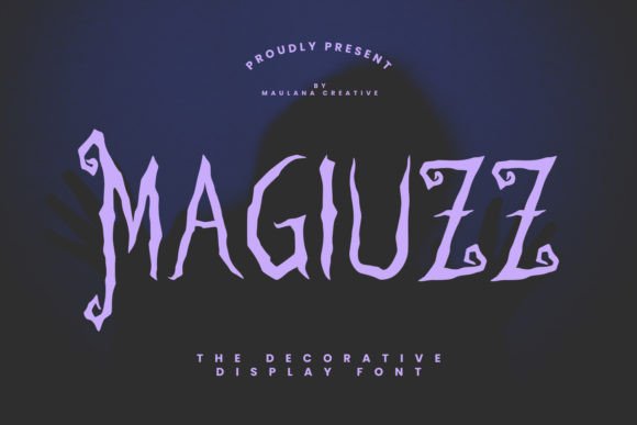 Discover the Whimsical Charm of the Magiuzz Display Typeface
