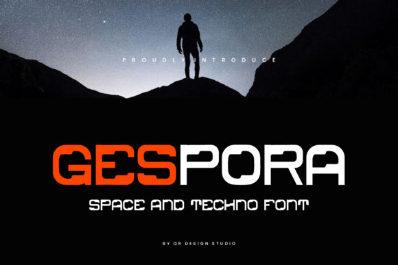 Gespora: A Bold Typeface for Strong Visual Identities