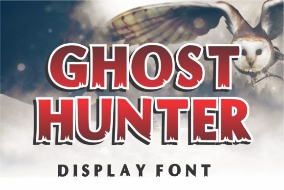 Ghost Hunter: A Cool, Casual Display Font for Bold Projects