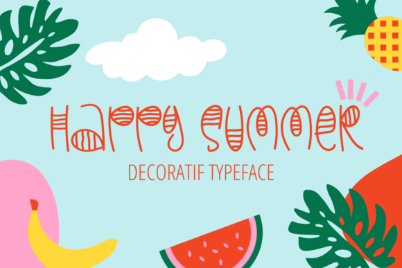Happy Summer: The Font That Brings Joy to Your Designs