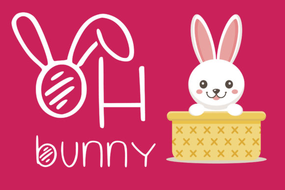 Oh Bunny: A Playful Font for Creative Projects