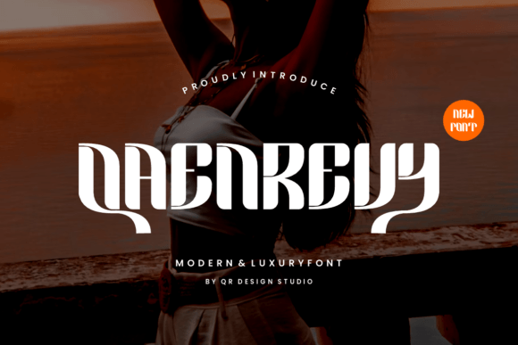 Qaenrevy: A Modern Luxury Display Font for Timeless Elegance