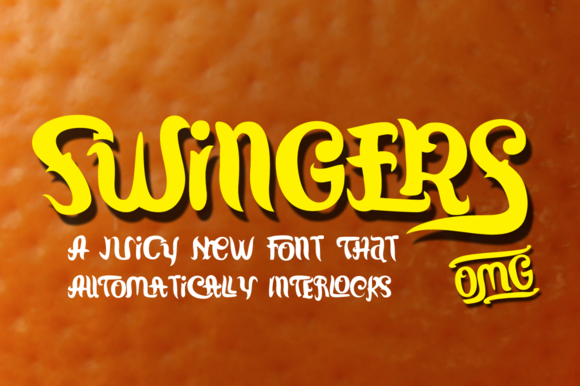 Swingers: A Curvy, Fun Display Font for Bold Designs