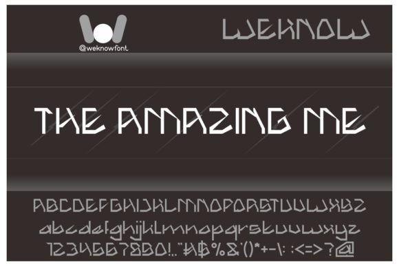 The Amazing Me: Crafting with a Fun Display Font